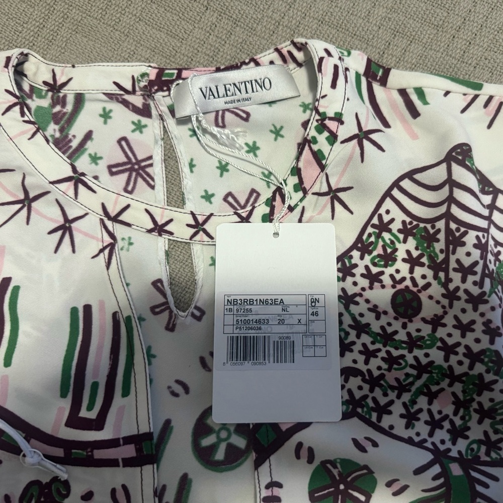 Valentino Multicolour Top - Picture 6 of 7